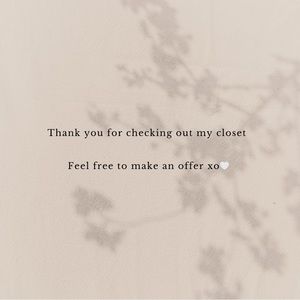 Open to offers 🤍🤍